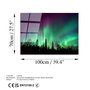 Wallity UV-108 Pintura Decorativa de Vidrio Templado 70 x 100 cm